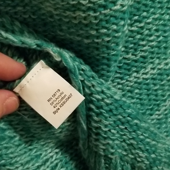 🆕️ Fall Basic Oversized Knit Sweater Green - Picture 7 of 8